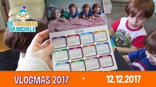 Vlogmas 12  O calendário 2018 ficou pronto [upl. by Deni]