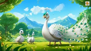 nache re mor pankh phela ke 🦚  3D Hindi Rhymes for Kids  नाच रे मोर गीत  TinyToons TV Adventures🎶 [upl. by Aerdnuahs]