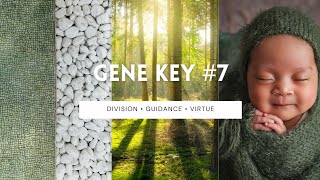 Gene Key 7 Audiobook DivisionGuidanceVirtue [upl. by Ahtibbat294]