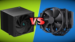 Review DeepCool Assassin IV vs Noctua NHD15 Chromax [upl. by Aihcsrop109]