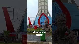 Menara teratai purwokerto wow kerenshortsviralvideo [upl. by Lokcin]