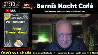 Das Nacht Café heute mit dem Thema Rebecca Reusch ua [upl. by Mycah]