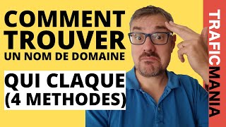 Comment trouver un nom de domaine pour son blog 4 méthodes et 4 erreurs fatales [upl. by Fleisig753]