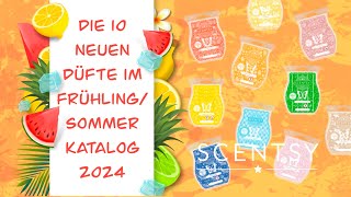 Die 10 neuen Düfte aus dem Scentsy FrühlingSommer Katalog [upl. by Enohpets]