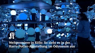 Weltpremiere in Köln So sieht es in der Harry PotterAusstellung im Odysseum aus [upl. by Giulio222]