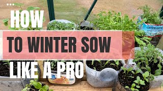 Winter Sowing Tutorial 🌱🌸 A Complete Beginners Guide [upl. by Albina265]