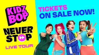 KIDZ BOP Never Stop Live Tour  TICKETS ON SALE NOW KIDZBOPLIVE [upl. by Einobe]