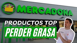 25 ALIMENTOS de MERCADONA para BAJAR de PESO💚📉  Compra saludable perder grasa🔥 [upl. by Atilrak199]