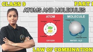 Basic Introduction of Atoms of Combination Class 9th atom molecular chemistry education [upl. by Marybelle]