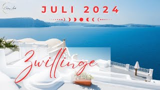 Zwillinge Juli 2024  Du räumst in Deinem Leben auf und das darfst Du hierzu wissen 👉 [upl. by Herta]