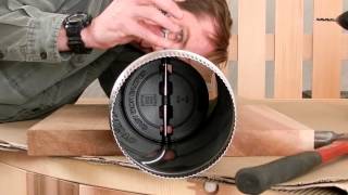 Stove Pipe and Damper Installation [upl. by Marinna170]