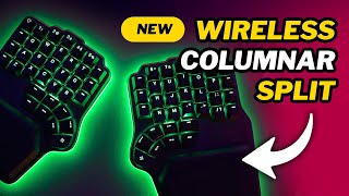 NEW columnar wireless split keyboard  The Dygma Defy [upl. by Laws]