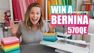 HUGE BERNINA GIVEAWAY  Sugaridoo Bernina Quilt Along [upl. by Legnaros571]