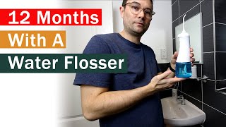 12 months with a water flosser The Cordless Morpilot Water Flosser from Amazon [upl. by Barton932]