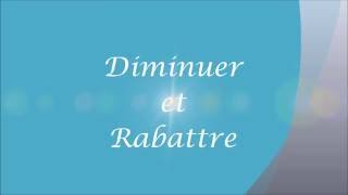 Diminuer et rabattre les mailles [upl. by Einallem]