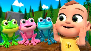 Five Little Speckled Frogs  Lalafun Nursery Rhymes amp Educational Songs for Babies [upl. by Greerson]