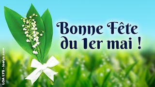 Carte bonne fête du 1er mai [upl. by Johns]