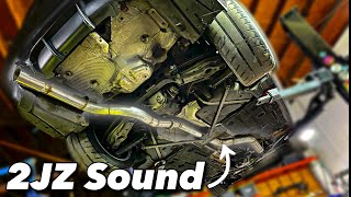 I Made My Straight Piped Single Turbo 335i Sound like a 2JZ POV Drive [upl. by Nigrom444]