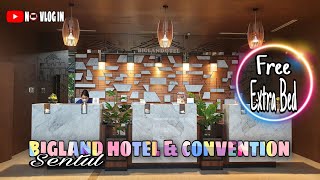 BIGLAND HOTEL amp CONVENTION SENTUL  REVIEW HOTEL  KAMAR FAMILY ROOM  NOVLOG58 [upl. by Marih]