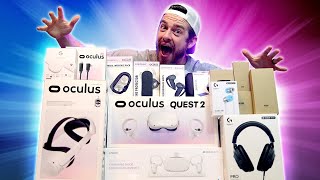 Meta Quest 2 Unboxing  Accessories  The Ultimate VR Bundle [upl. by Crofton228]