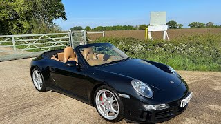 2006 Porsche 911 38 Carrera 4S Cabriolet Walk Around qcarscouk [upl. by Dnomaid]