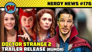 Doctor Strange 2 Trailer DC Fandome Eternals New Promo Joker 2  Nerdy News 176 [upl. by Reema]