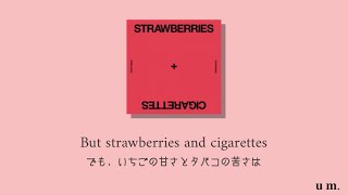 ［和訳］Strawberries and Cigarettes｜Troye Sivan [upl. by Olracnaig]