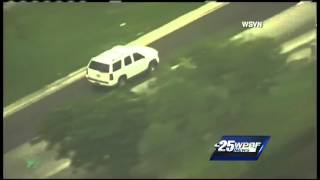 Raw Video Police chase ends in South Florida [upl. by Yelnoc]