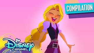 Tangleds Best Songs 🎶  Compilation  Rapunzels Tangled Adventure  Disney Channel [upl. by Aikar]