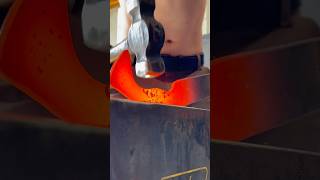 Blacksmithing ASMR forging blacksmith asmr realsound sounds satisfying [upl. by Donahoe]