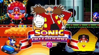 ALL BOSSES Sonic Outbound  Fan Game [upl. by Margaretha]