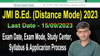 Jamia Distance B ed Admission Open 2023  Distance B ed from Jamia Admission Open 2023 [upl. by Okechuku611]