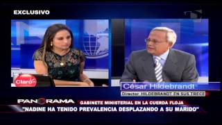 Hildebrandt quotQue Humala deje el closet y se convierta en el Presidentequot [upl. by Ellocin]