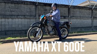 Minha nova moto Yamaha XT 600E [upl. by Winzler]