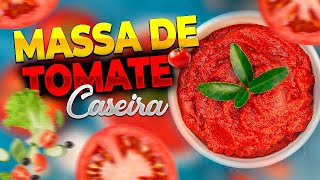 MOLHO DE TOMATE 🍅 CASEIRO 🇪🇸 😁🇧🇷  Super Fácil [upl. by Igor]