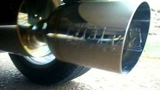 Toyota Yaris Blitz Nur Spec S exhaust idlingrev [upl. by Esinrahc]