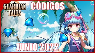 VENCIDO 💎 Códigos y gemas de junio 2022 💎  Guardian Tales [upl. by Crespi]