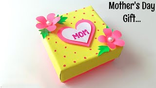 SURPRISE 😍Gift Box For Mothers Day • mothers day gift making at home • How to make mother day gift [upl. by Oidiple]