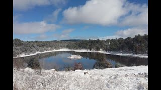 Cae nieve en 11 municipios de Durango [upl. by Reube]