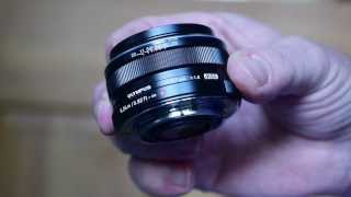 A Look At The Olympus 17mm F18 Micro Four Thirds Prime Lens [upl. by Ijies]