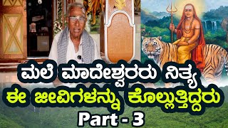 ಮಾದಪ್ಪನ ಮೂಲಸ್ಥಾನ ಕಥೆ ಕೇಳಿ part 3 Male Mahadeshwara Hills story kannada [upl. by Aleemaj902]