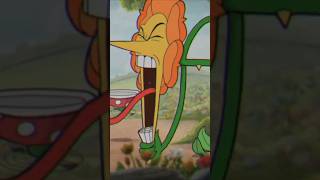 Cagney Carnation Intro and Knockout Animations  Cuphead [upl. by Mayberry]