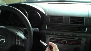 How To Reprogram Keys for Mazdaspeed3 [upl. by Atrebor287]