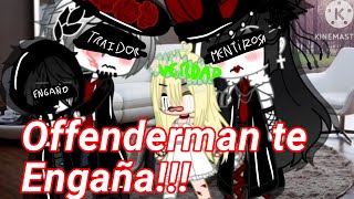 🥀💔Offenderman te ⚠️Engaña⚠️😭 ✨ offenderman x kagekao🖤😍o 💜offenderwoman x sadie ✨💕 Creepypastas [upl. by Rigby]