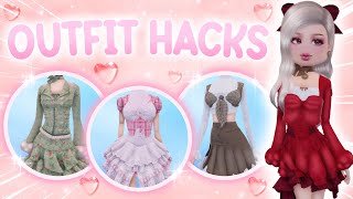 10 DRESS TO IMPRESS OUTFIT HACKS YOU MUST TRY NON VIP [upl. by Nywra933]