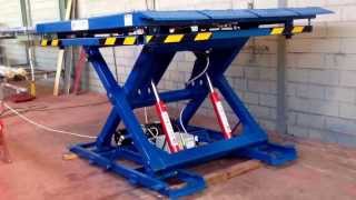 BIOFIAL HYDRAYLICS  Hydraulic Scissor Lift Platform for cargo up to 2 ton [upl. by Agemo]