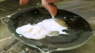 NonNewtonian Fluid  Oobleck  a Schoolexperiment [upl. by Aiclef717]