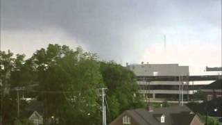 Tuscaloosa Tornado  15th St Area  042711wmv [upl. by Ytirahc]