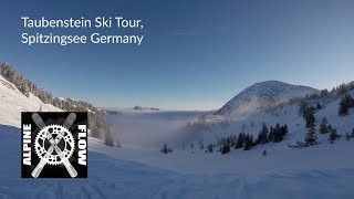 Taubenstein Ski Tour Spitzingsee HD [upl. by Ellehs]