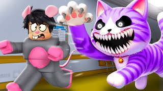 Escaping Evil CATNAP in Roblox [upl. by Monty]